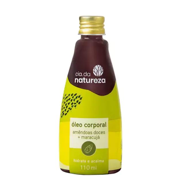 Óleo Corporal Cia Da Natureza Amêndoas Doces + Maracujá 110ml