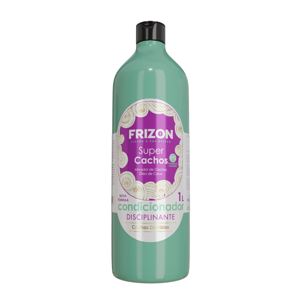 Condicionador Frizon Disciplinante Cachos 1L