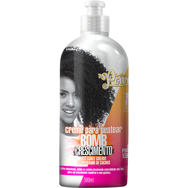 Creme Para Pentear Soul Power Curly Cream Bomb 500ml