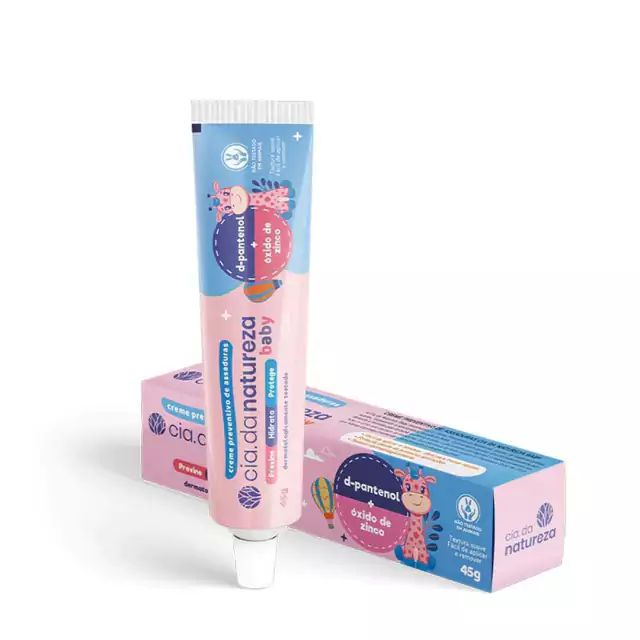 Creme Para Assaduras Cia Da Natureza Baby 45G