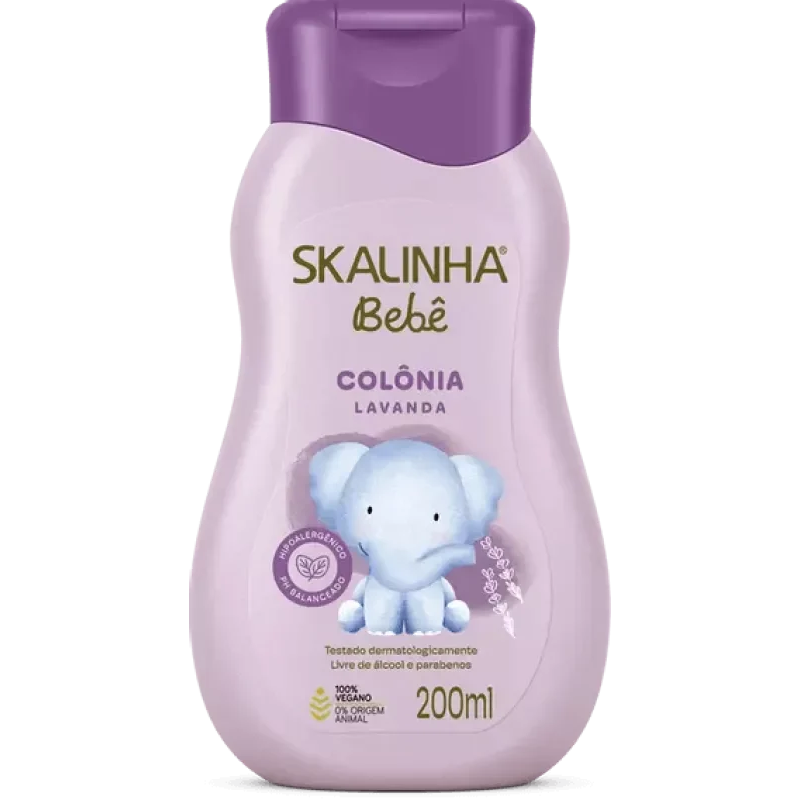 Desodorante Colônia Skalinha Bebê Lavanda 200ml