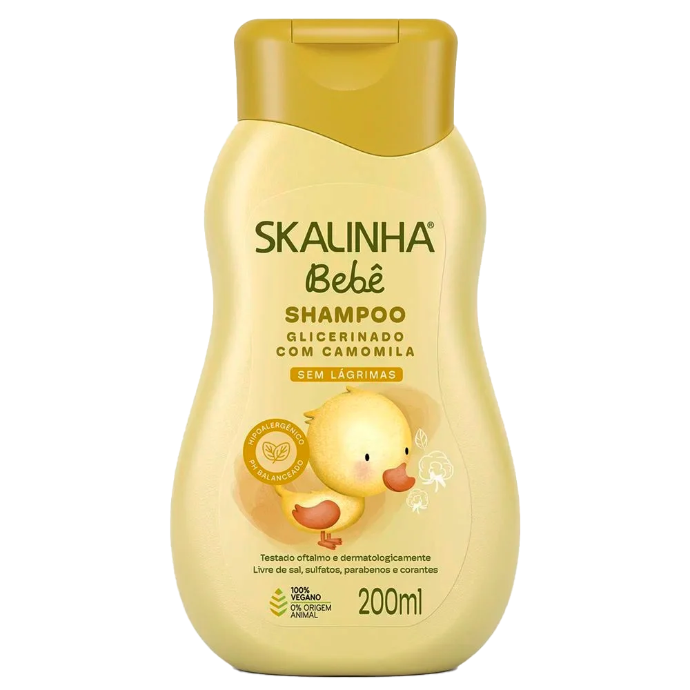 Shampoo Skalinha Bebê Glicerinado Com Camomila 325ml