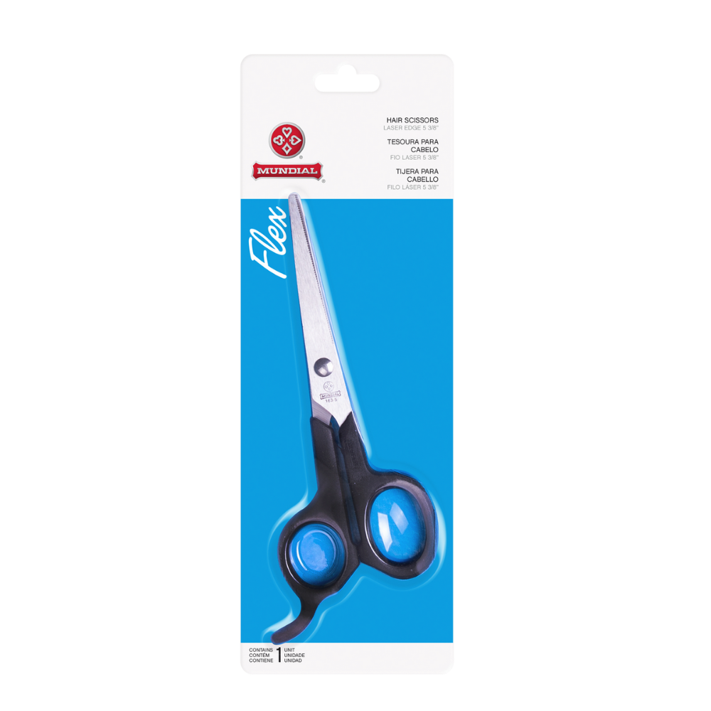 Tesoura Cabelereiro Mundial Flex Laser 5.3 Ref. 163