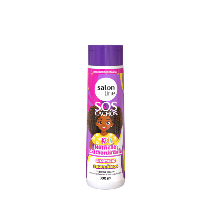 Shampoo Salon Line S.O.S Cachos Kids Super Óleos 300ml