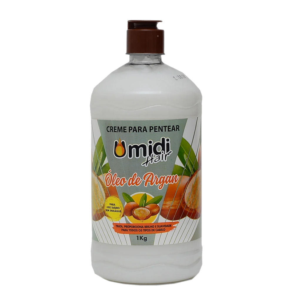 Creme Para Pentear Umidi Hair Óleo De Argan 1Kg
