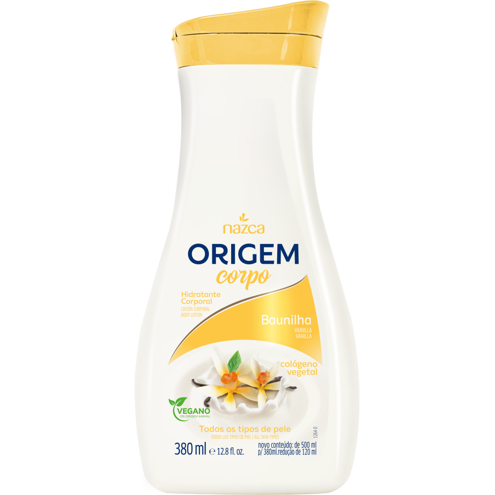 Hidratante Corporal Origem Corpo Baunilha 380ml