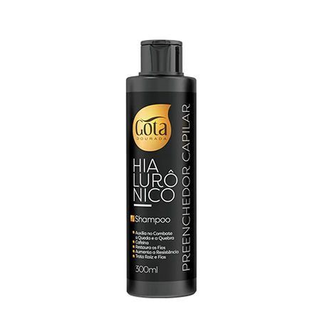 Shampoo Gota Dourada Hialurônico 300ml