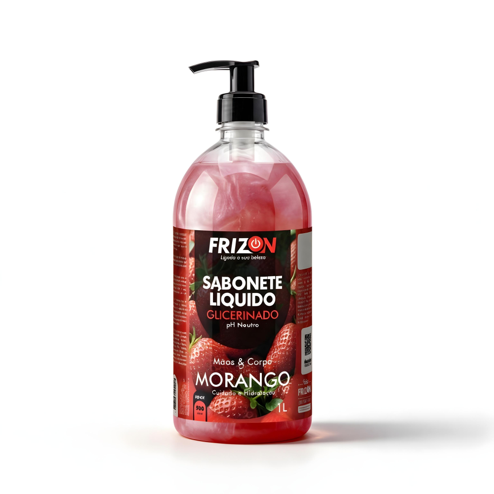 Sabonete Líquido Frizon Morango 1L