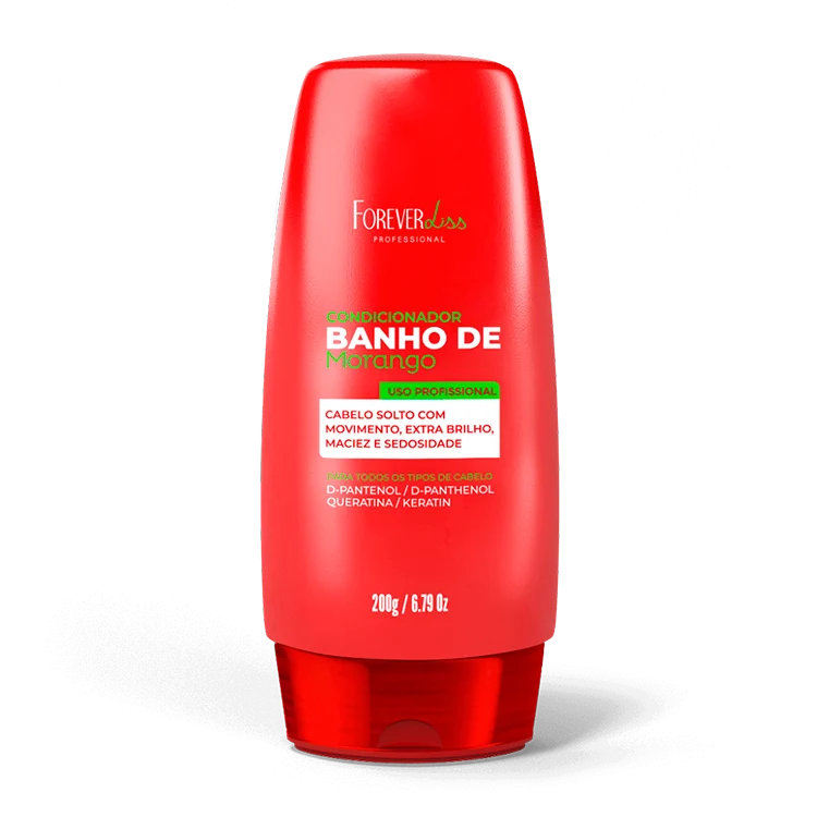 Condicionador Banho De Morango Forever Liss 200G