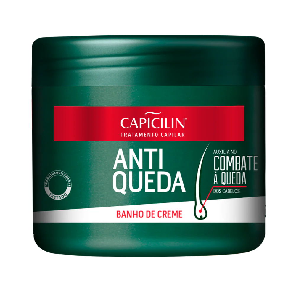 Creme de Tratamento Capicilin Banho de Creme Antiqueda 350g