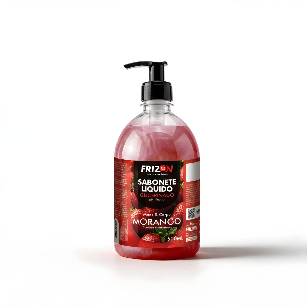 Sabonete Líquido Frizon Morango 500ml
