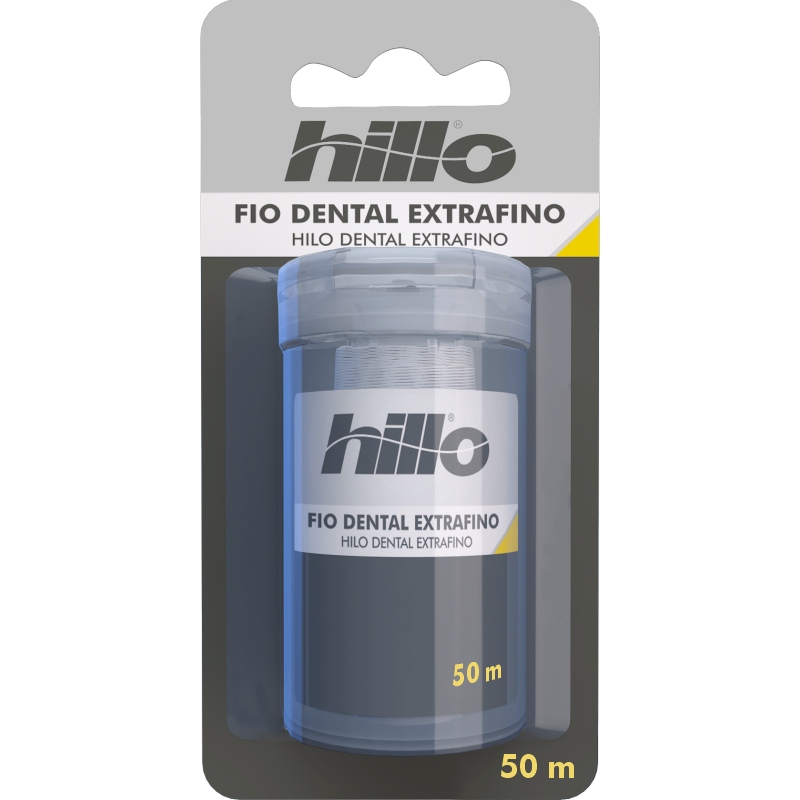 Fio Dental Hillo Extra Fino 50M