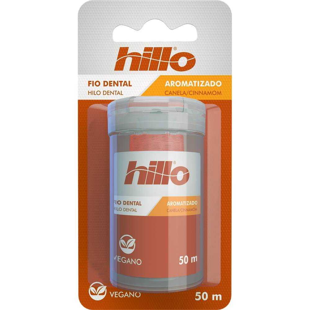 Fio Dental Hillo Vegano Canela 50M