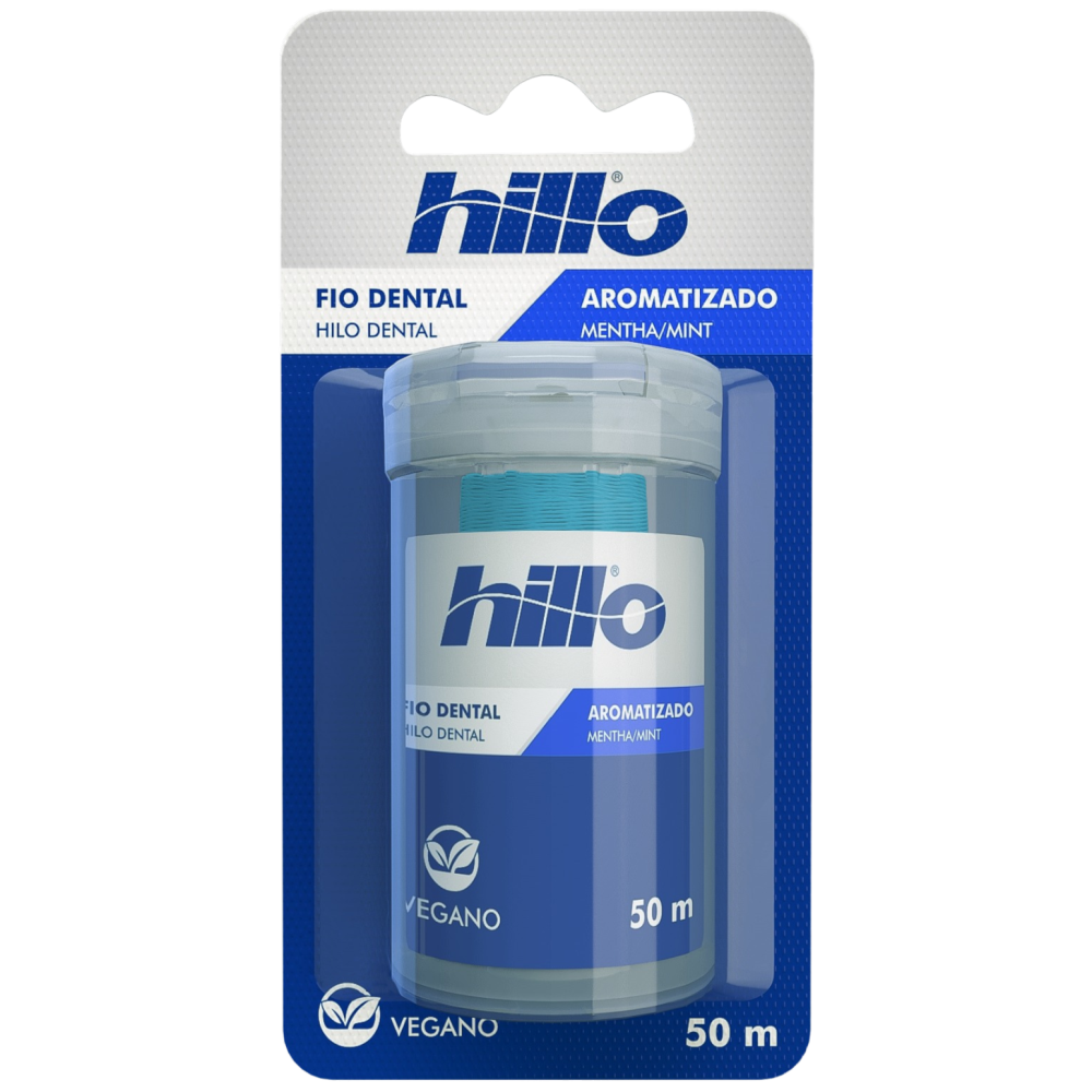 Fio Dental Hillo Vegano Mentha 50M