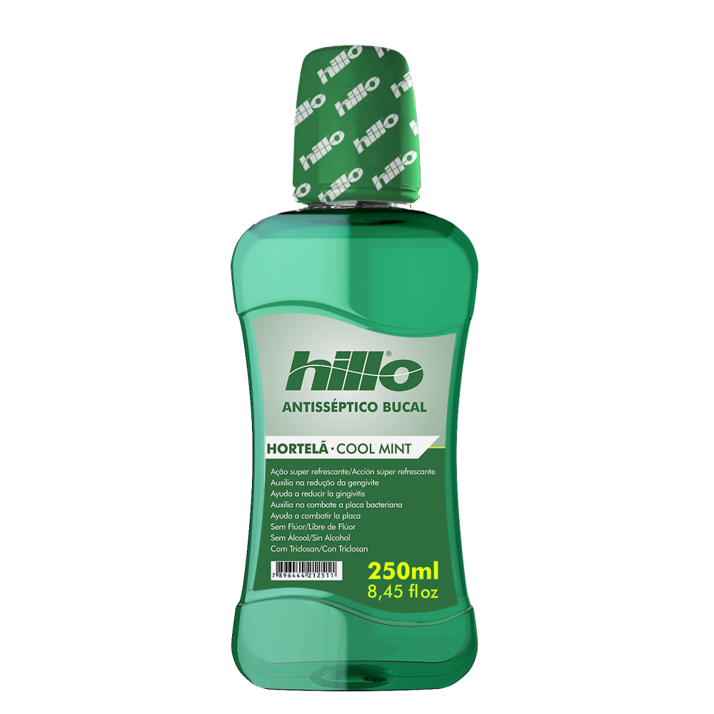 Antisséptico Bucal Hillo Hortelã 250ml