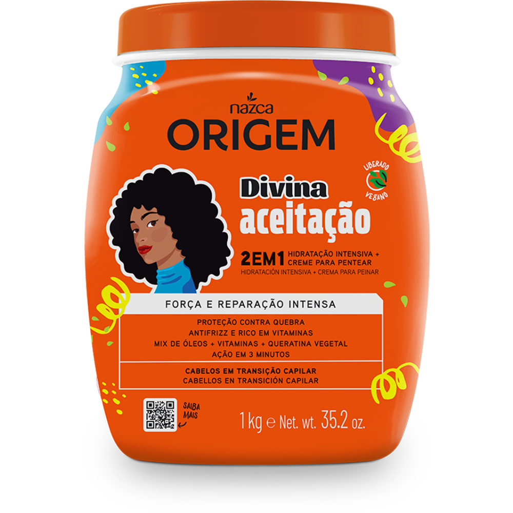 Creme De Hidratação Origem 5 Em 1 Poderosa Aceitação 1Kg