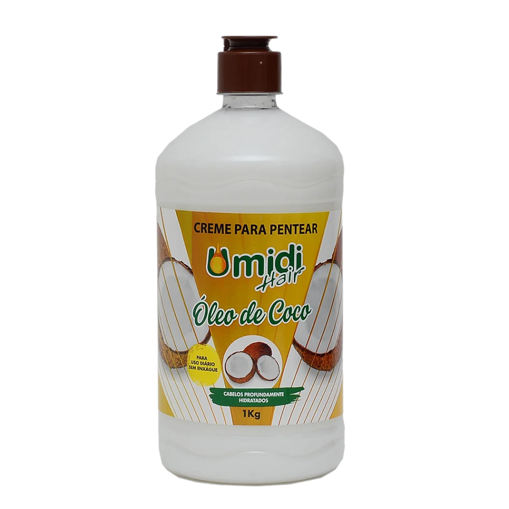 Creme Para Pentear Umidi Hair Óleo De Coco 1Kg
