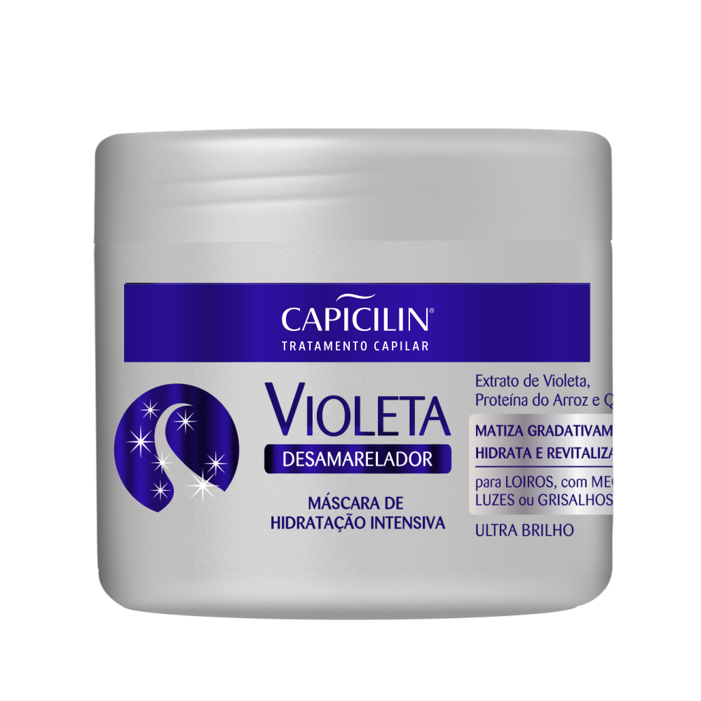 Máscara Capicilin Violeta Desamarelador 350g