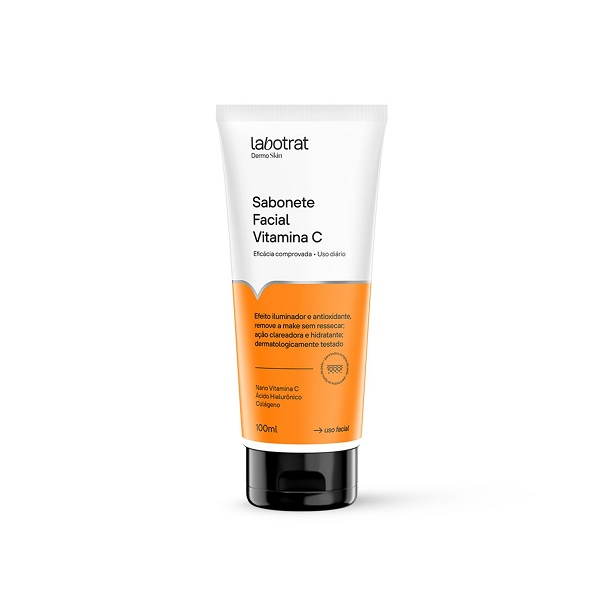 Sabonete Facial Com Vitamina C Labotrat Dermo Skin 100ml