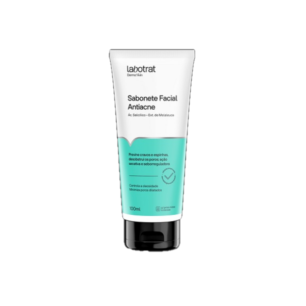 Sabonete Facial Antiacne Labotrat Dermo Skin 100ml