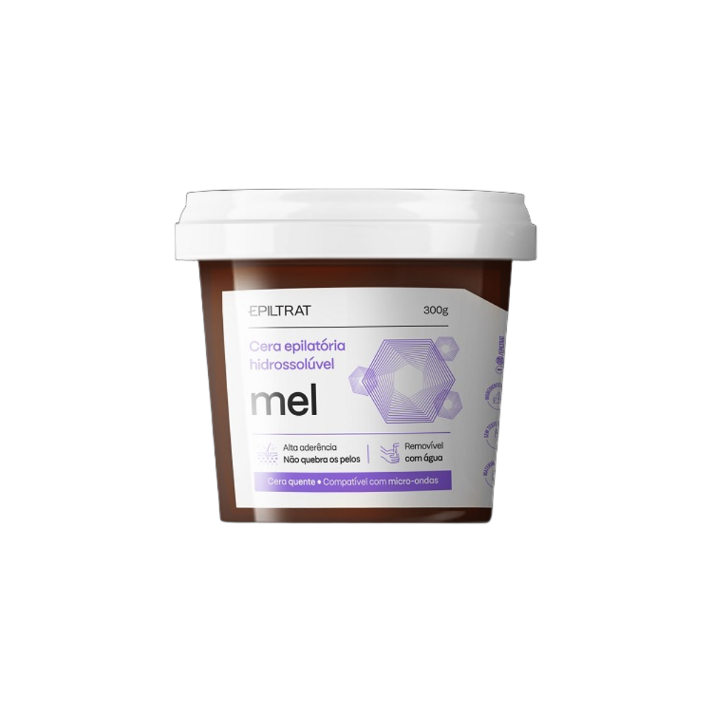 Cera Epilatória Mel 300G Epiltrat