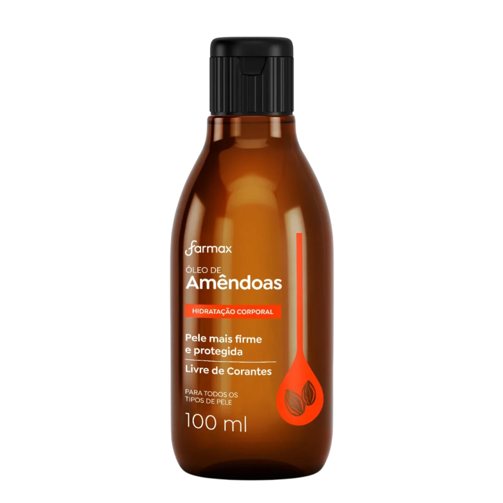 Óleo Corporal Farmax Amêndoas 100ml