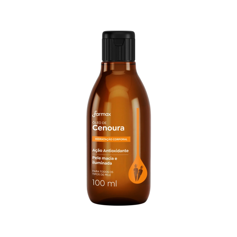 Óleo Corporal Farmax Cenoura 100ml