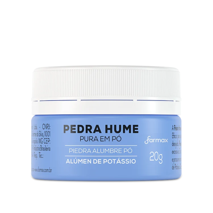 Pedra Hume Pura Po Farmax 20g