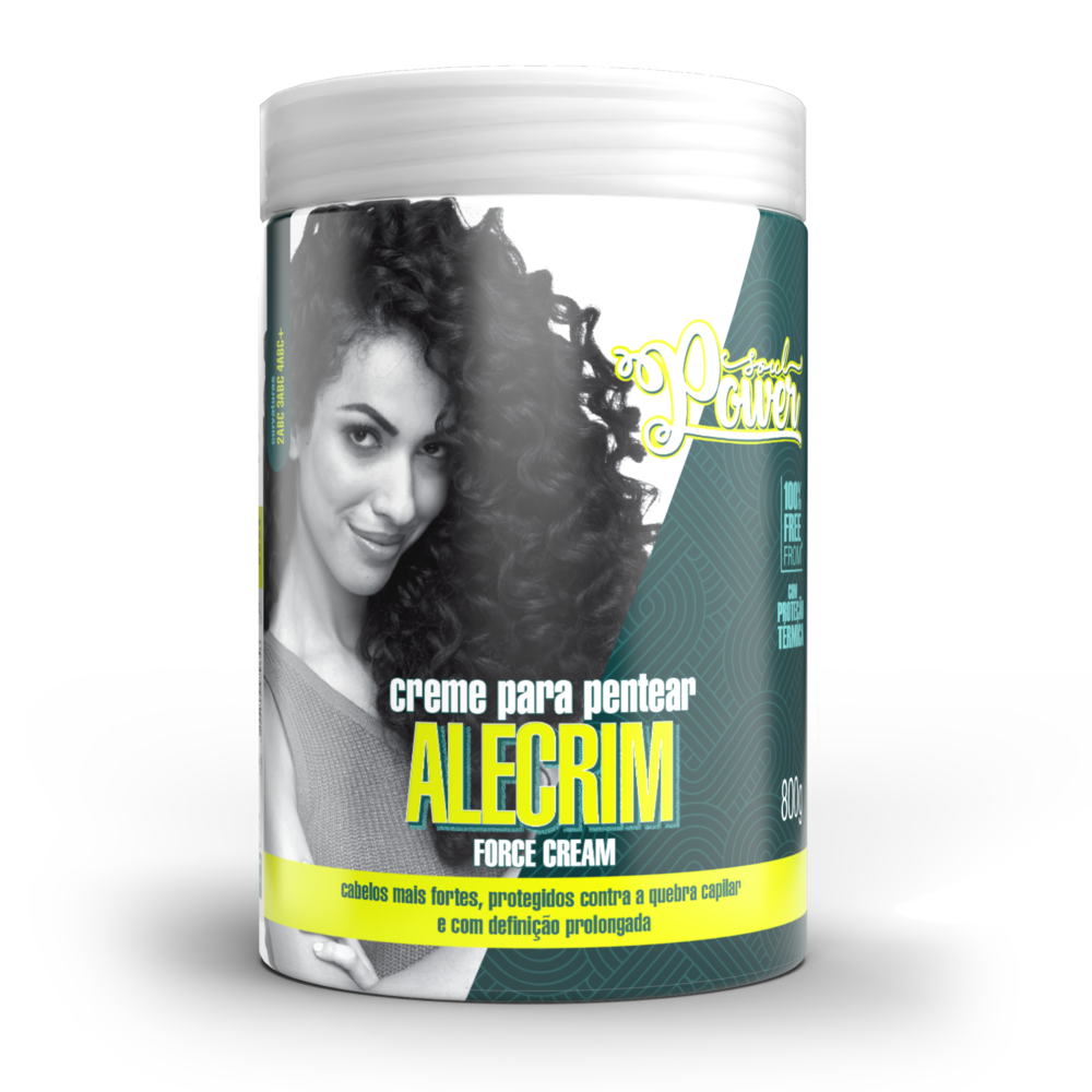 Creme Para Pentear Soul Power Alecrim Force Cream 800G