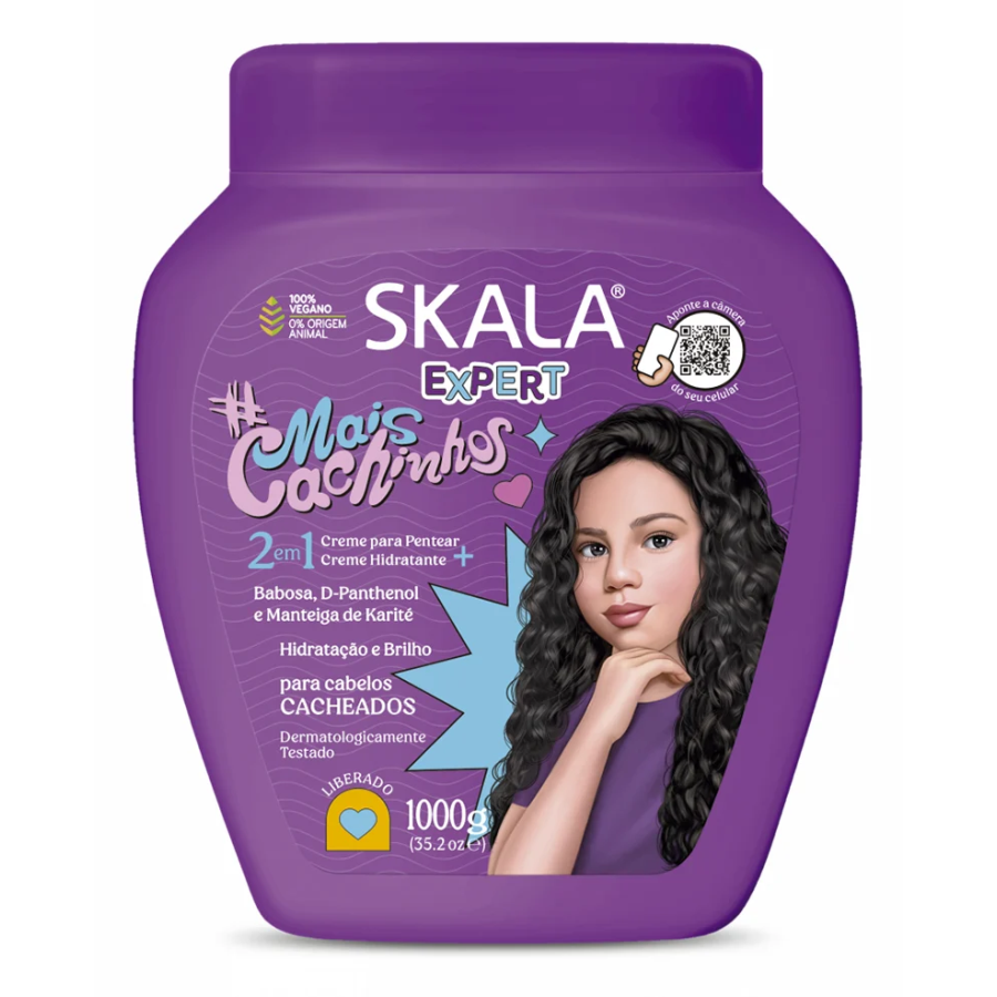 Creme De Tratamento Skala Kids Mais Cachinhos 1Kg