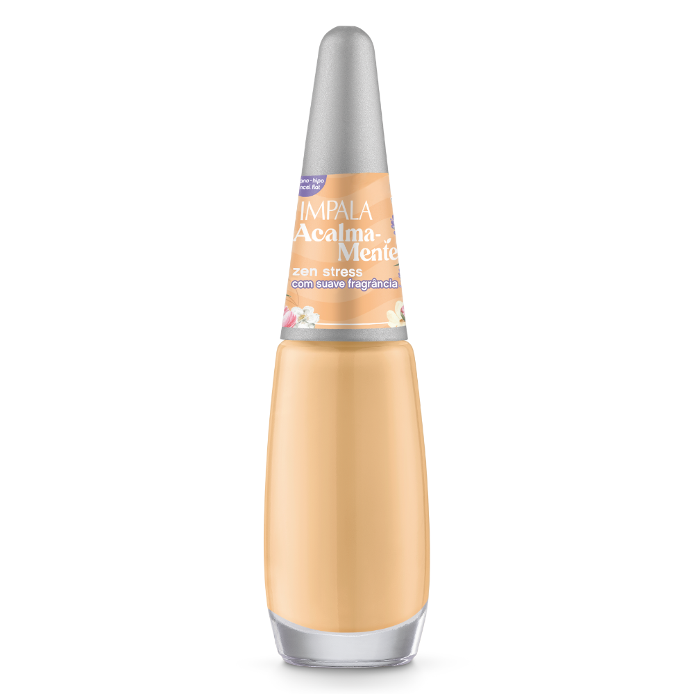 Esmalte Impala Acalma Mente Com Fragrância Zen Stress Com 6 Unidades Ref. 836