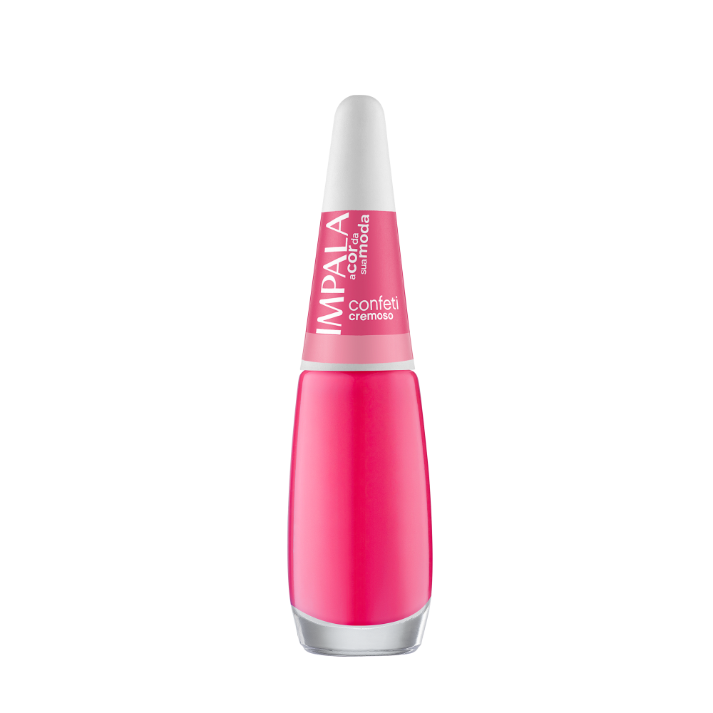 Esmalte Impala A Cor da Sua Moda Cremoso Confeti Com 6 Unidades Ref. 710
