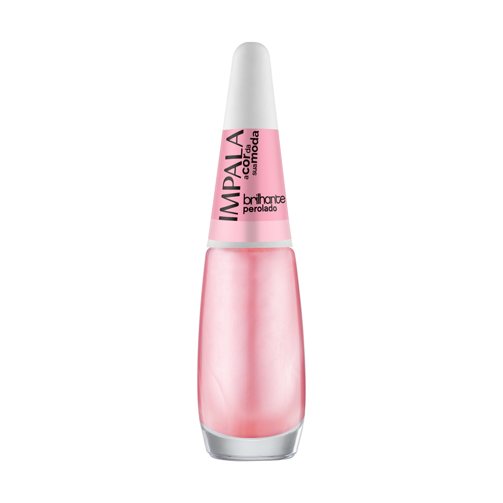 Esmalte Impala A Cor da Sua Moda Perolado Brilhante Com 6 Unidades Ref. 161