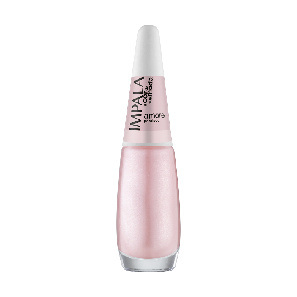 Esmalte Impala A Cor da Sua Moda Perolado Amore Com 6 Unidades Ref. 240