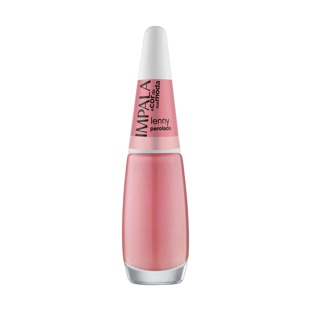 Esmalte Impala A Cor da Sua Moda Perolado Lenny Com 6 Unidades Ref. 454