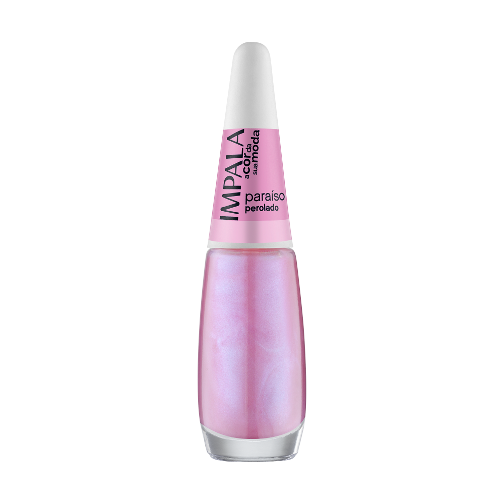 Esmalte Impala A Cor da Sua Moda Perolado Paraíso Com 6 Unidades Ref. 473