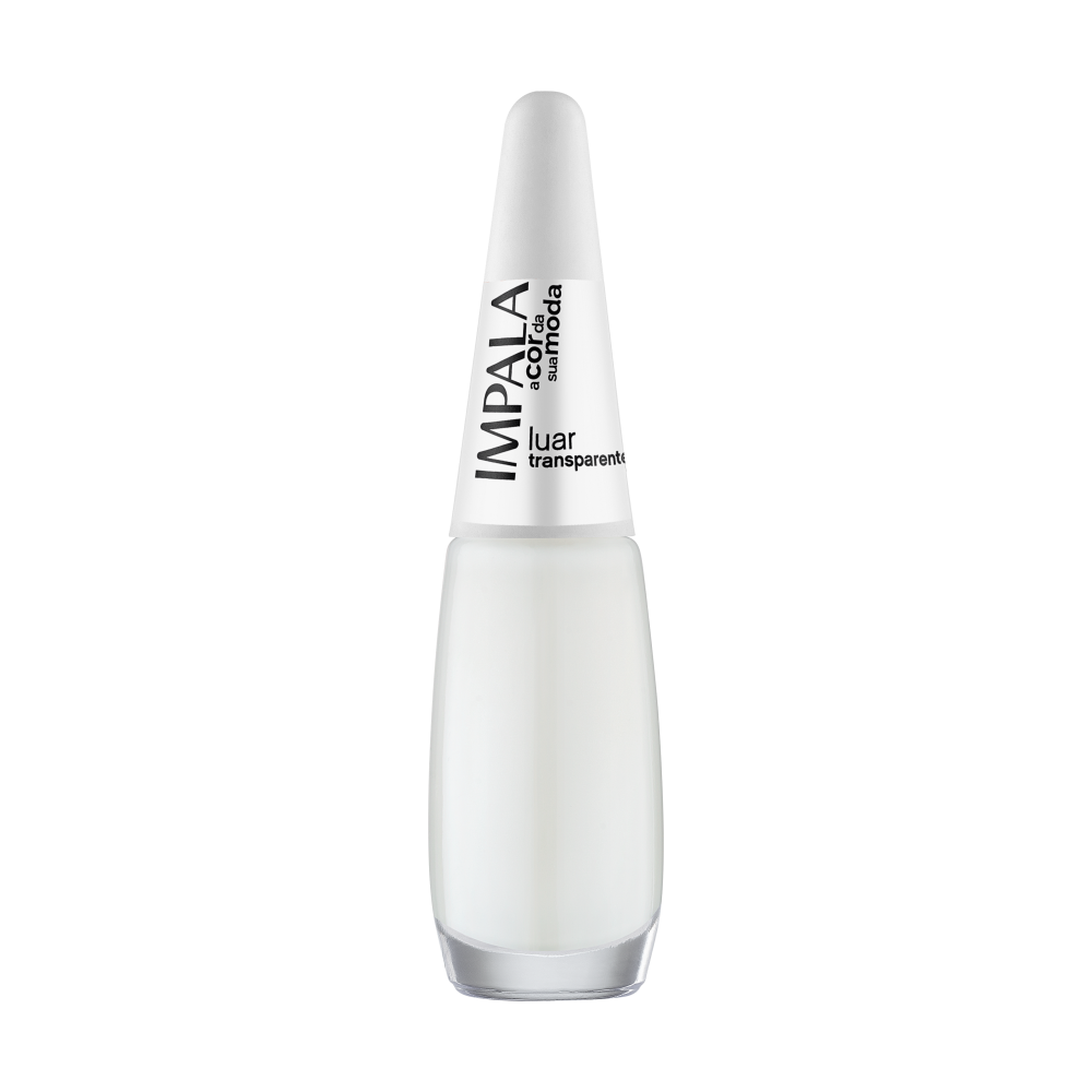Esmalte Impala A Cor da Sua Moda Transparente Luar Com 6 Unidades Ref. 287