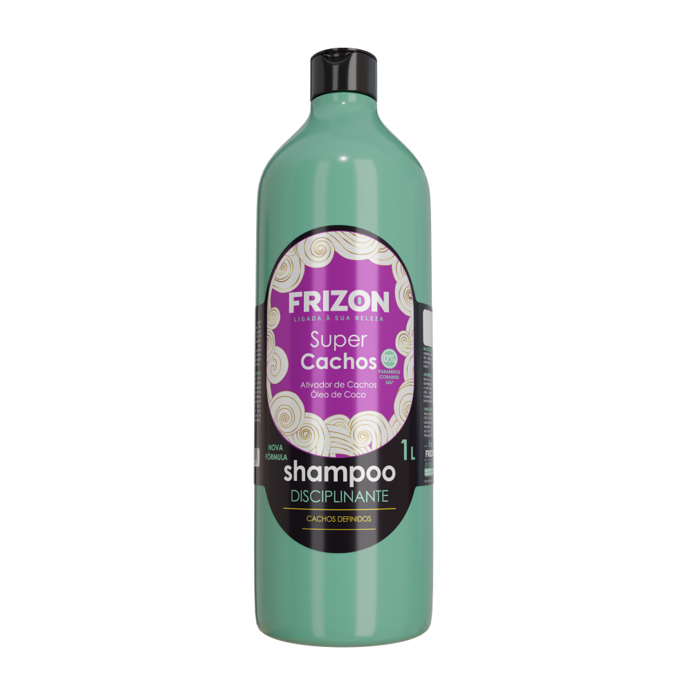 Shampoo Frizon Disciplinante Cachos 1L