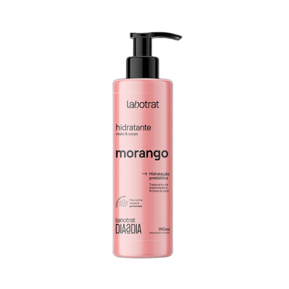 Hidratante Labotrat Morango Dia A Dia 190ml