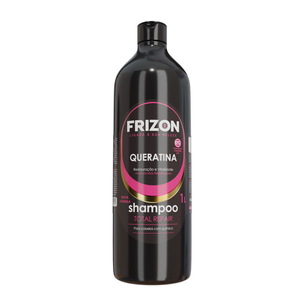 Shampoo Frizon Profissional Queratina 1L