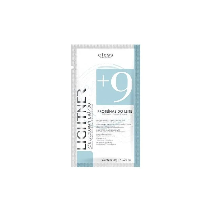 Pó Descolorante Cless Lightner Proteína do Leite 20g