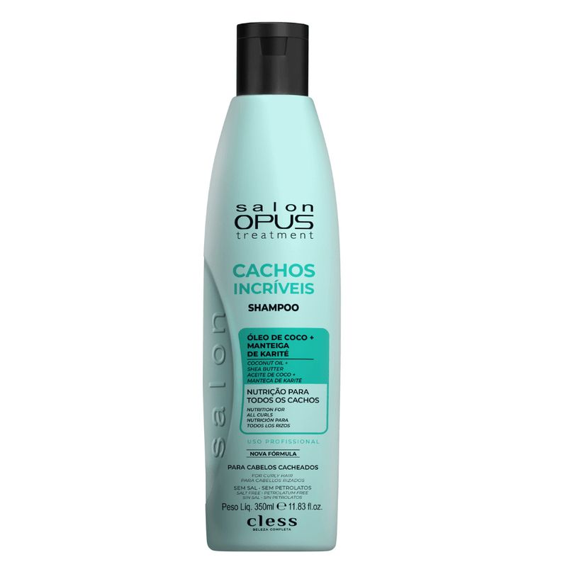 Shampoo Cless Salon Opus Cachos Incriveis 350ml