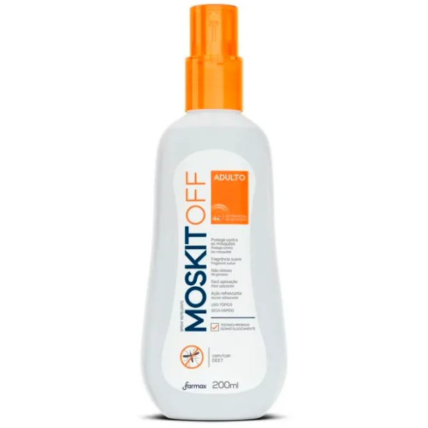 Repelente Farmax Moskitoff Adulto Spray 200ml