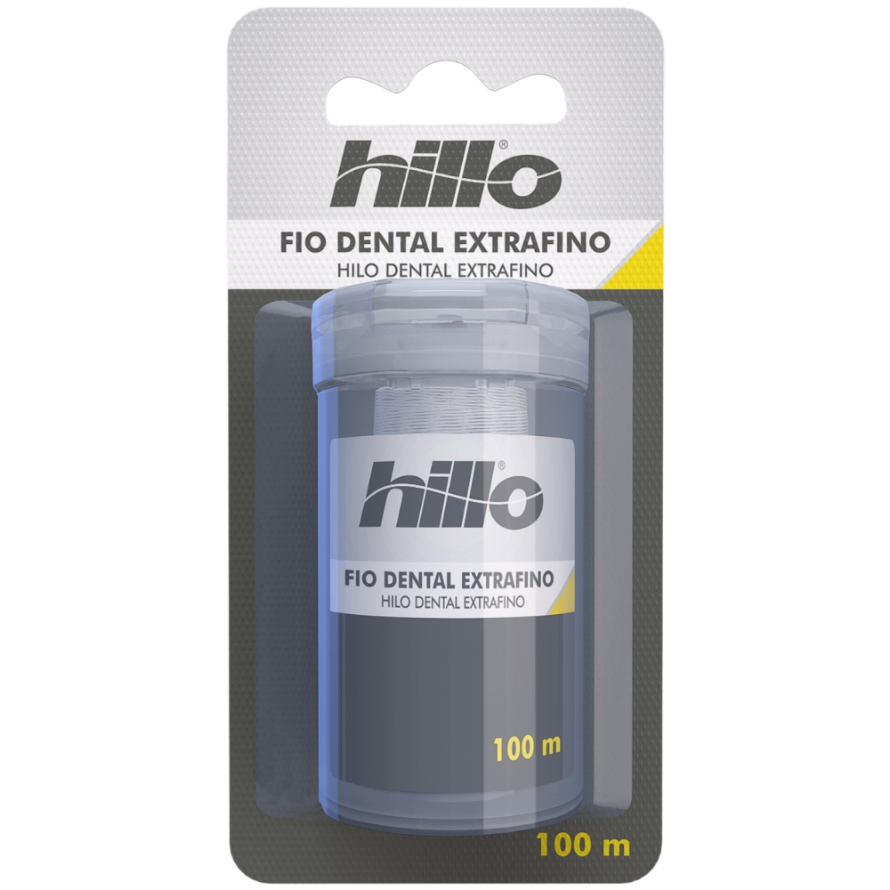 Fio Dental Hillo Extra Fino 100M