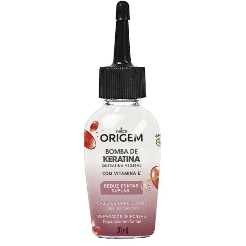 Reparador de Pontas Nazca Origem Bomba de Keratina 30ml