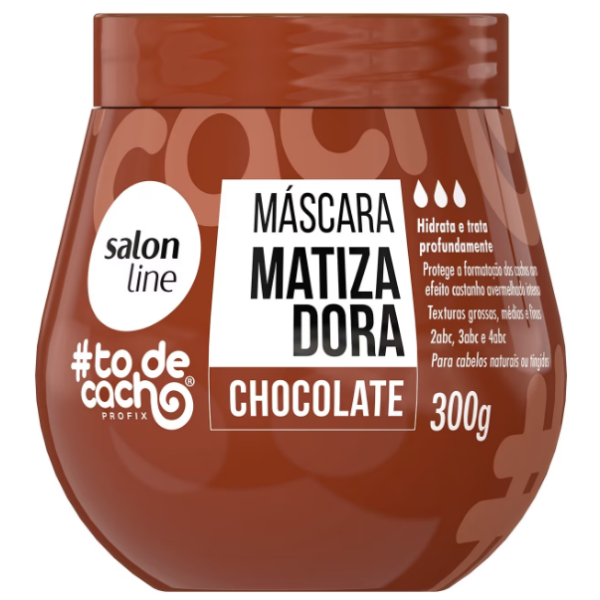 Máscara Matizadora Salon Line #Todecacho Chocolate 300G