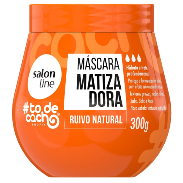 Máscara Matizadora Salon Line #Todecacho Ruivo Natural 300G