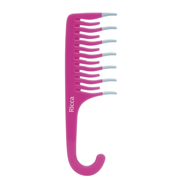 Pente Ricca Belliz Shower Cachos Pink Ref. 581