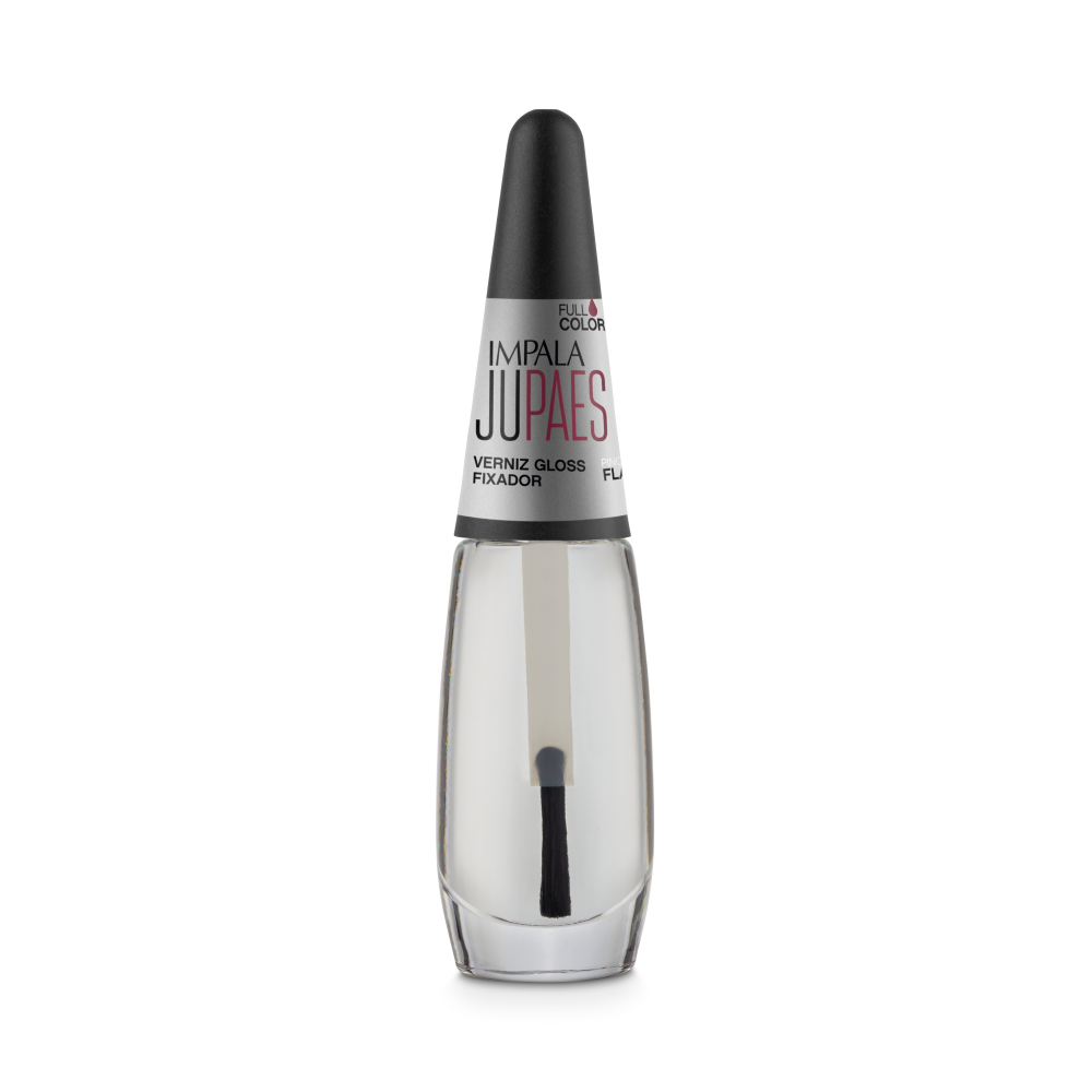 Esmalte Impala Ju Paes Top Coat Verniz Gloss Fixador Com 6 Unidades Ref. 560