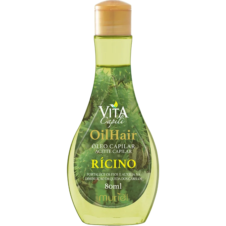 Óleo Capilar Muriel Vita Capili Ricino 80ml